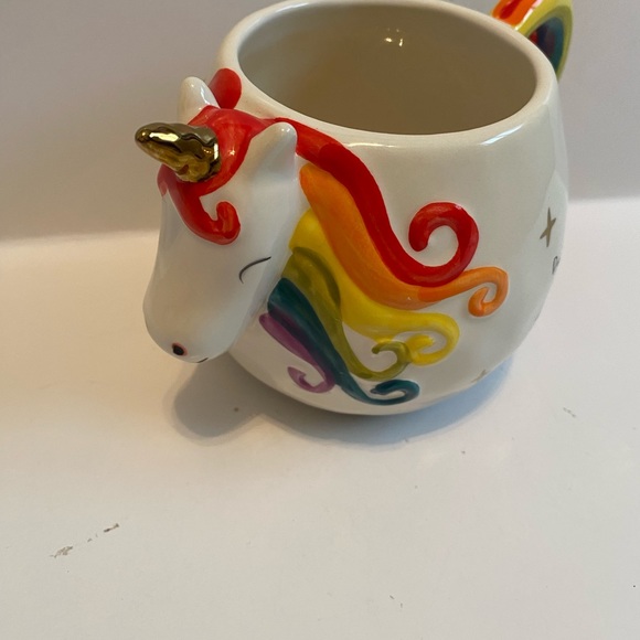 Natural Life Rainbow Unicorn Mug 16 oz - Picture 2 of 4
